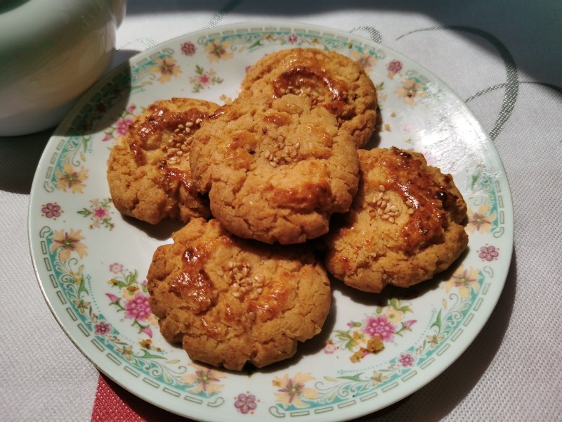 空气炸锅版桃酥的家常做法 空气炸锅版桃酥怎么做好吃